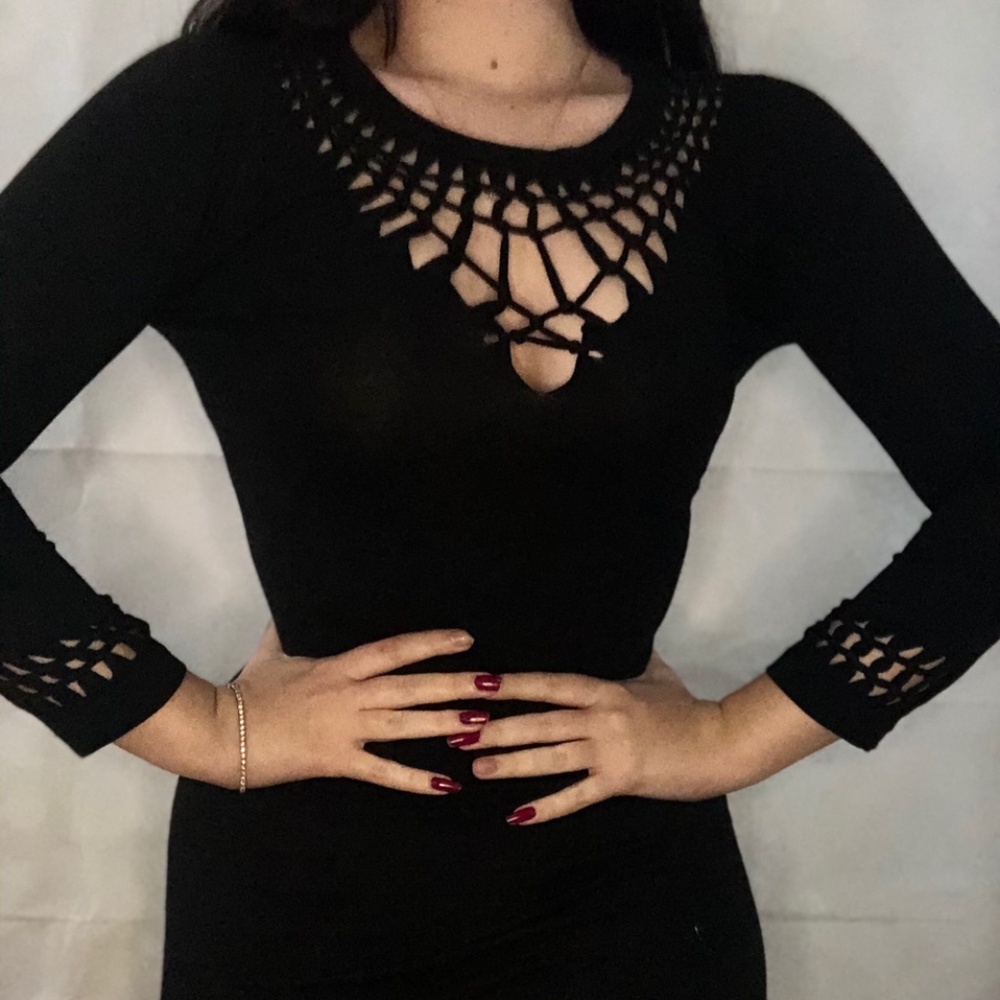 Vintage Jean Paul Gaultier Black Dress
